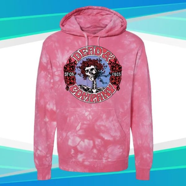 Deadandco Merch Store Shop Dead and Company Golden Gate Park Tie Dye Hoodie