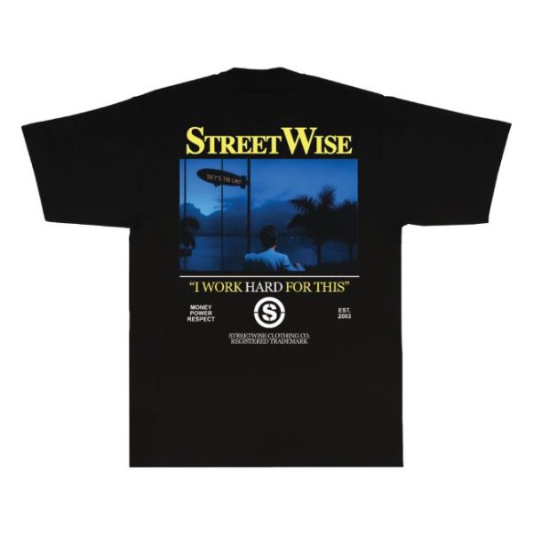 Streetwise Clothing Merch Store Shop Hard Work T-Shirt