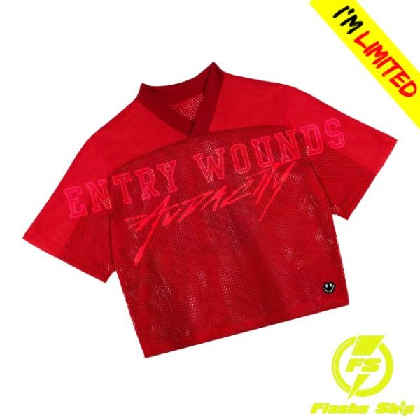 The Audacity World Merch Store Shop Mid Drift Football Jersey