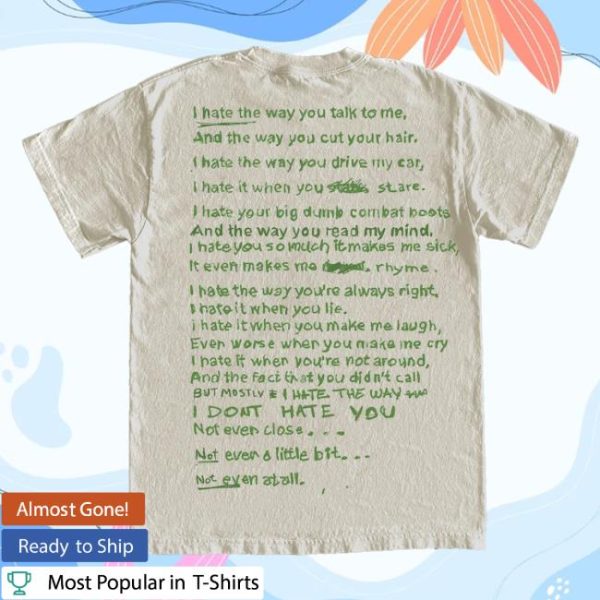 Andafterthat Store Merch The I Hate About You Tee