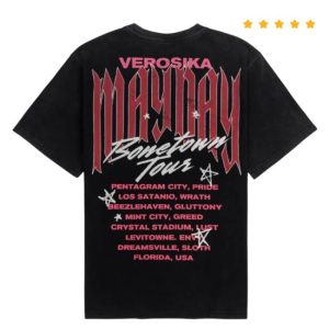 Stylish Occult Store Merch Verositour Oversized T-Shirt