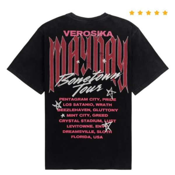 Stylish Occult Store Merch Verositour Oversized T-Shirt