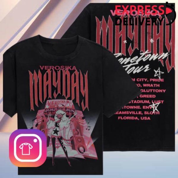 Stylish Occult Store Merch Verositour Oversized T-Shirt