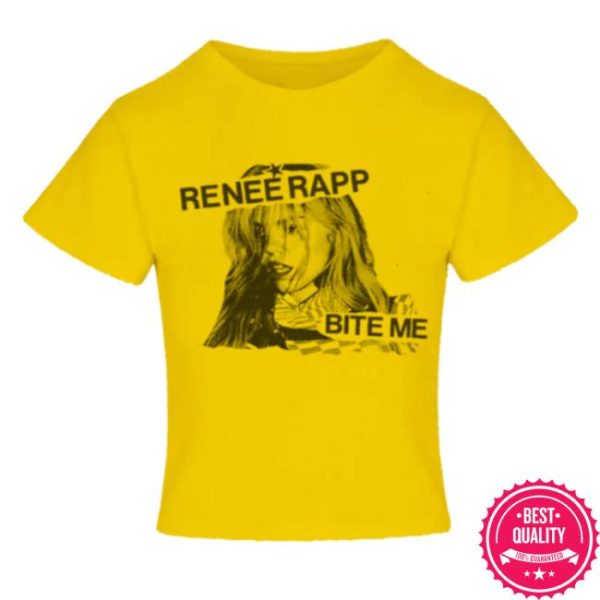 Renee Rapp Store Merch Yellow Bite Me Tee