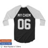 kenny my chemical romance store merch black parade raglan tee