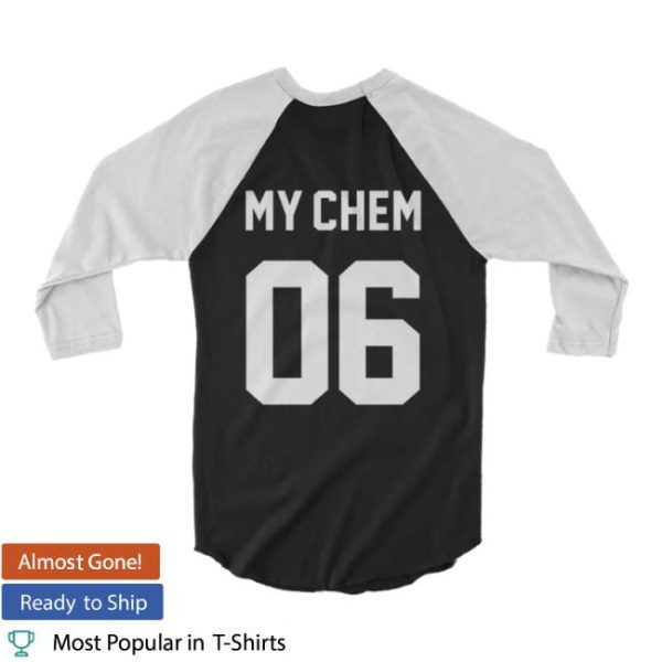 My Chemical Romance Store Merch Black Parade Raglan Tee
