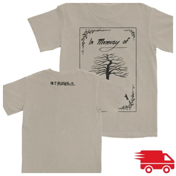 My Chemical Romance Store Merch In Memory Of Helena Tee