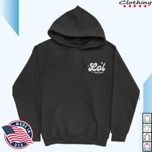 Thelolpodcast Store Merch Lol Podcast Just A Girl Black Hoodie