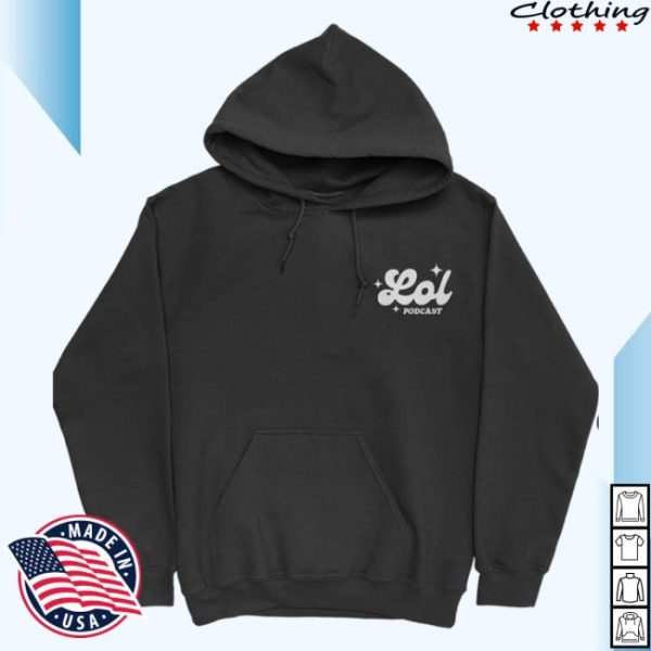 Thelolpodcast Store Merch Lol Podcast Just A Girl Black Hoodie
