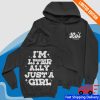 kenny thelolpodcast store merch lol podcast just a girl hoodie black ud
