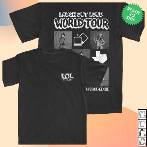 Thelolpodcast Store Merch World Tour Tee