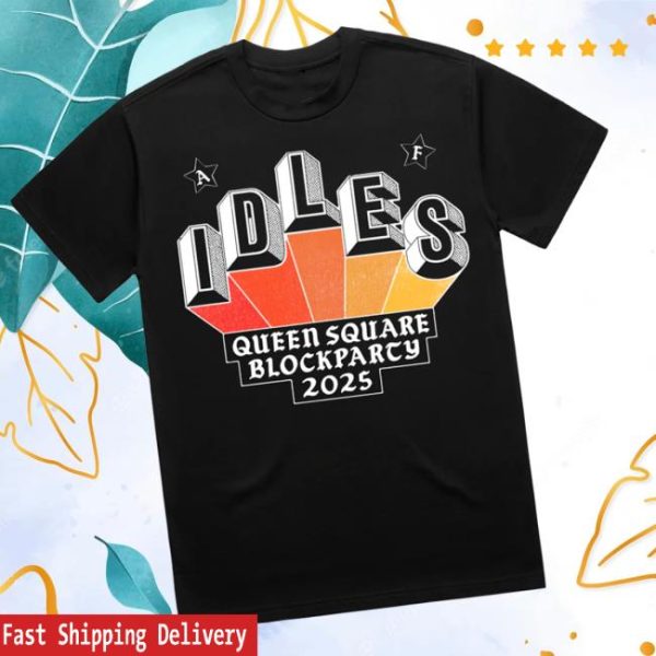 Idlesband Store Merch Queen Square Block Party Tee