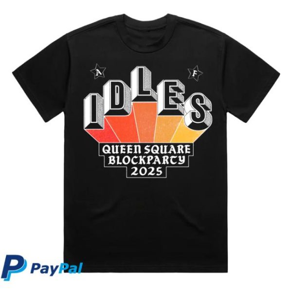 Idlesband Store Merch Queen Square Block Party Tee