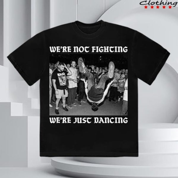 Idlesband Store Merch We’Re Not Fighting Tee