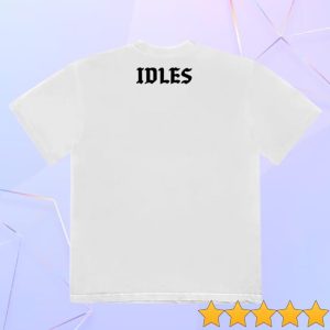 Idlesband Store Merch We’Re Not Fighting White T-Shirt