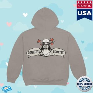 Hardy Official Store Merch Country! Country! Gray Hoodie