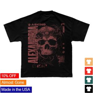 Asking Alexandria Store Merch Let The Dead Take Me T