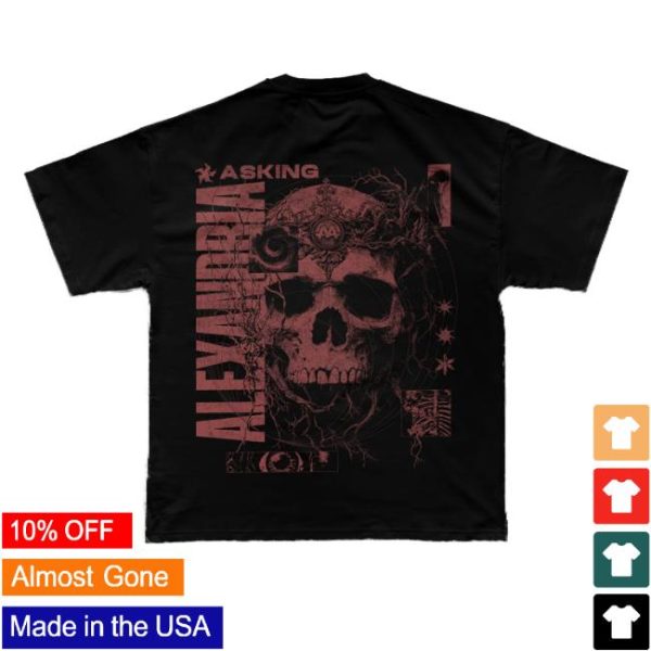 Asking Alexandria Store Merch Let The Dead Take Me T
