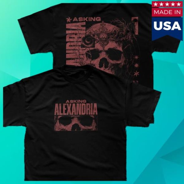 Asking Alexandria Store Merch Let The Dead Take Me T