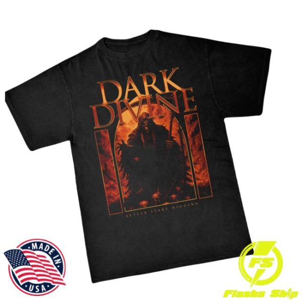 Dark Divine Official Store Merch Long Way To Hell Tee