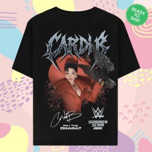 Cardi B Merch Store Shop Am I The Drama X Wwe Shirt