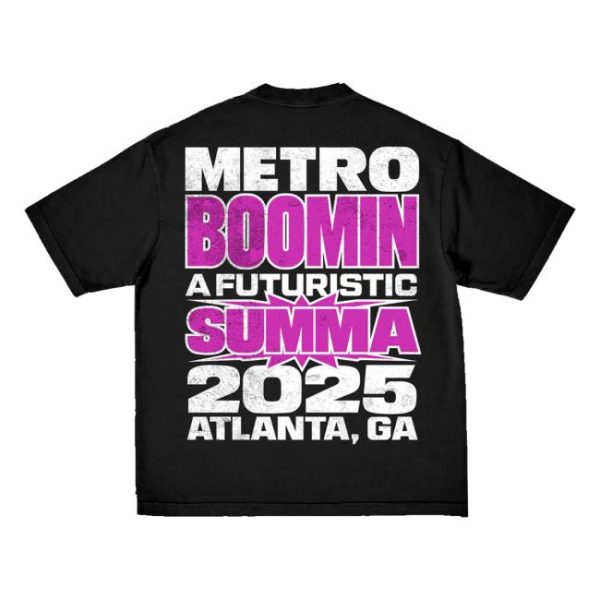 Metro Boomin Merch Store Shop A Futuristic Summa Cover Tee