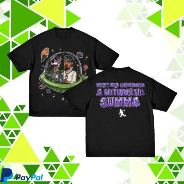 Metro Boomin Merch Store Shop Airbrush Tee