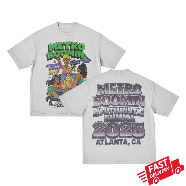 Metro Boomin Merch Store Shop Summa '25 Tee - Newest Fashion Trends