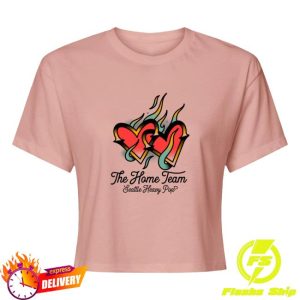 The Home Team Merch Store Shop Burning Hearts Crop