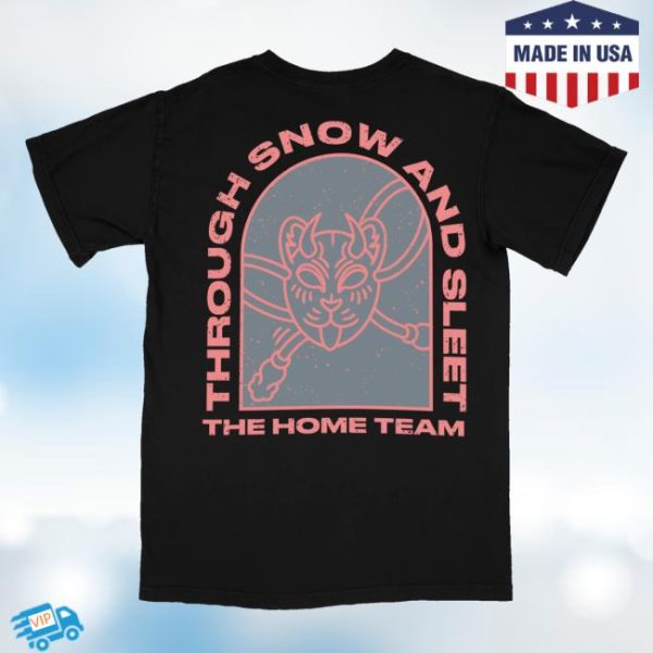 The Home Team Merch Store Shop Snow And Sleet Tee