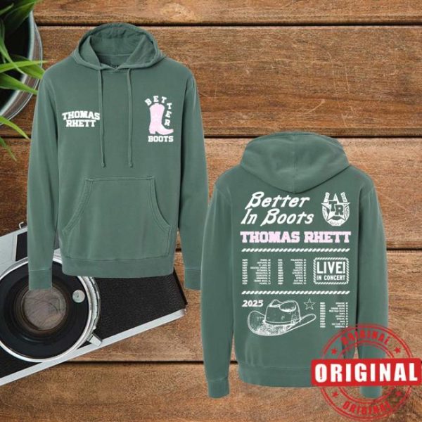 Thomas Rhett Shop Store Merch 2025 Green Hoodie