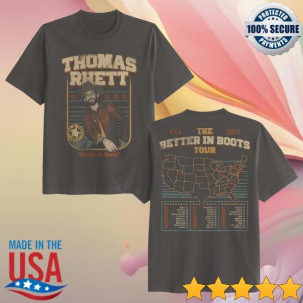 Thomas Rhett Shop Store Merch 2025 Tour Photo Tee