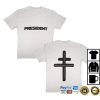 kenny President Band Store Merch Inaugural Rally Icon Tee Faded White