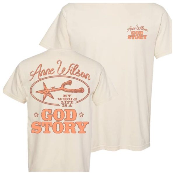 Anne Wilson Official Store Merch God Story Tee