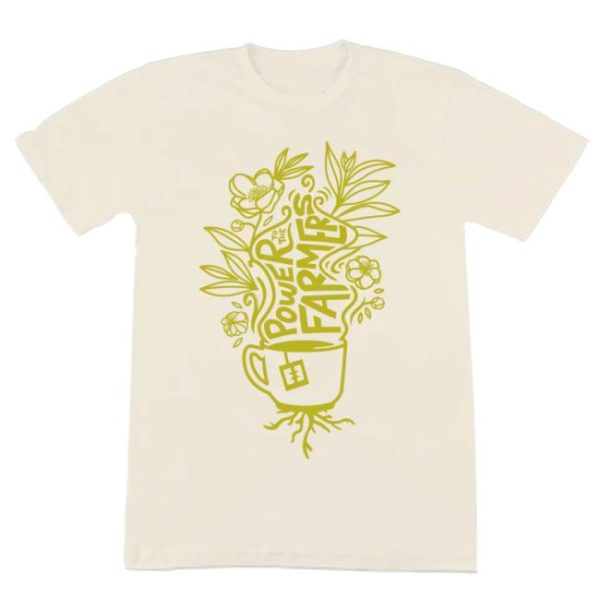 Equal Exchange Store Merch Power To The Farmers Tea Shirt