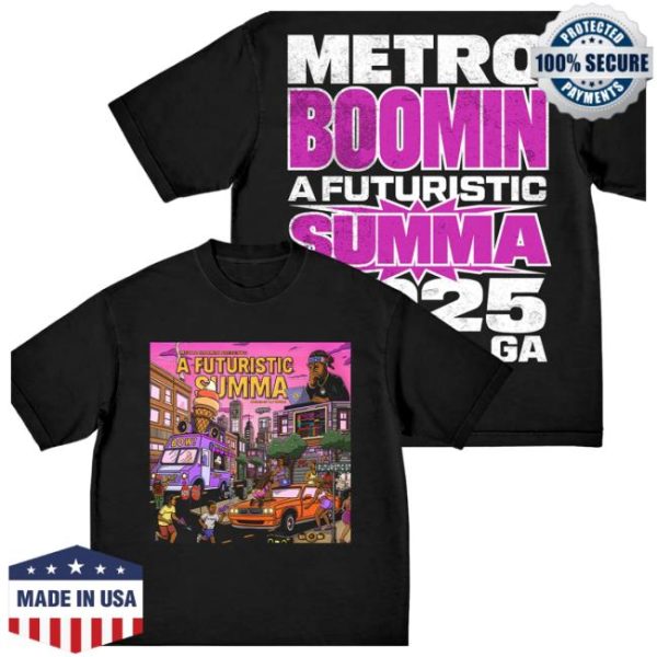 Metro Boomin Shop Store Merch A Futuristic Summa Cover Tee