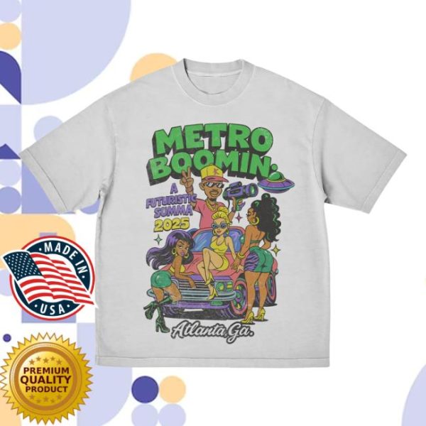Metro Boomin Shop Store Merch Summa ’25 Tee