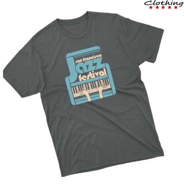 Sfjazz Store Merch San Francisco Jazz Festival ‘Piano T-Shirt
