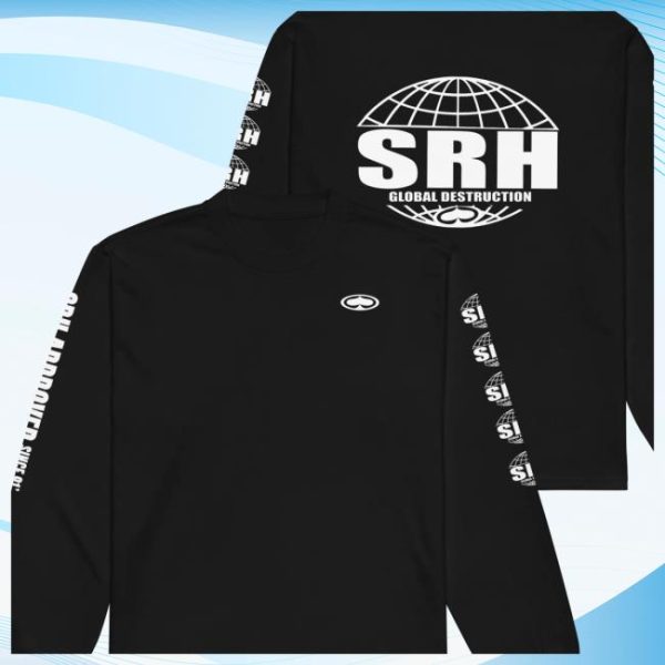 Srh Store Merch Shop Global Destruction Premium Heavyweight Long Sleeve Shirt
