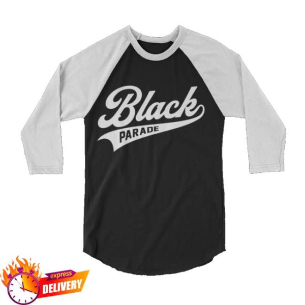 My Chemical Romance Merch Store Shop Black Parade Raglan Tee