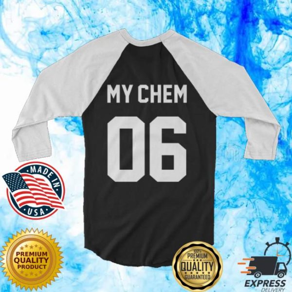 My Chemical Romance Merch Store Shop Black Parade Raglan Tee