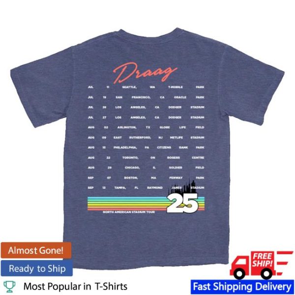 My Chemical Romance Merch Store Shop Draag Tour Tee