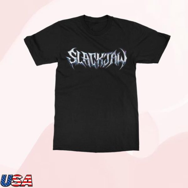 Slackjaw Merch Chrome Logo Shirt