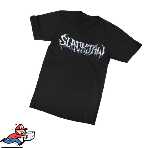 Slackjaw Merch Chrome Logo Shirt