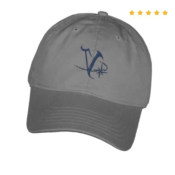 Quadeca Merch Quadeca Vanisher Embroidered Grey Hat