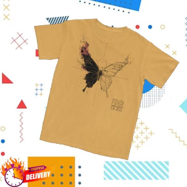 Princessgoes Merch Butterfly Diagram Tee