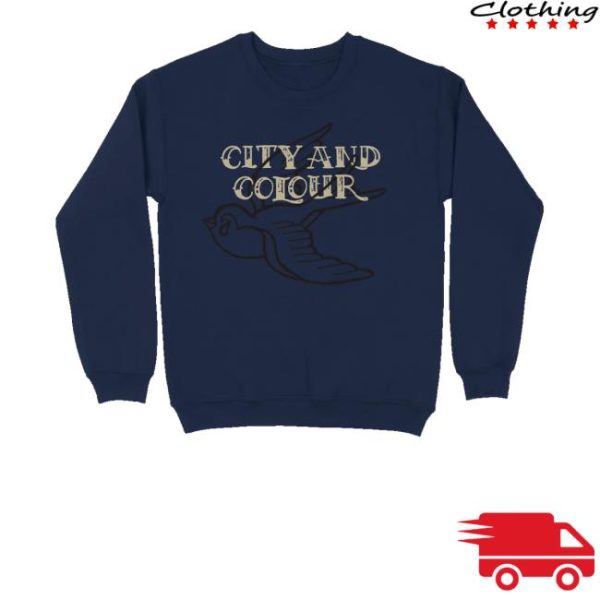 City And Colour Merch Swallow Crewneck Sweatshirt