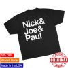 kenny Jonas Brothers Merch Store Shop Nick And Joe And Paul Teea