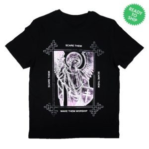 President Band Merch Store Shop Scare Them Tee Black