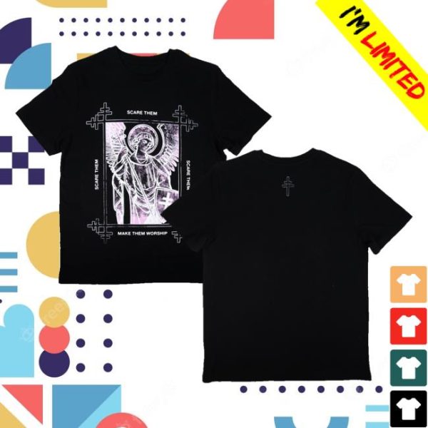 President Band Merch Store Shop Scare Them Tee Black